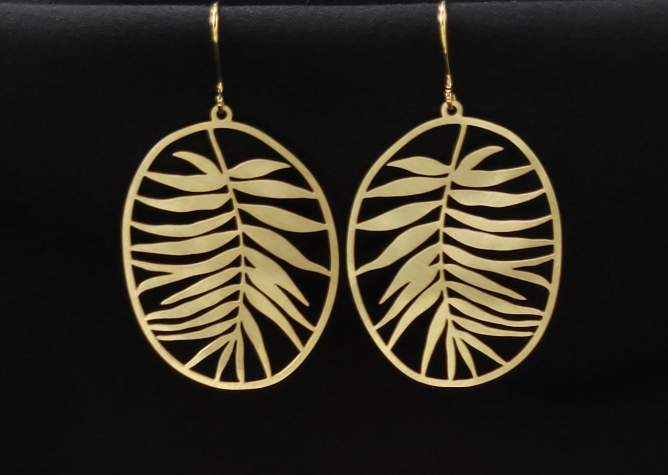 Earrings Ibisco Gold EA 216 Beli s Bellagio