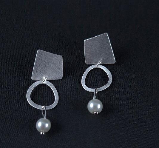 Earrings Campanula Silver EA-373