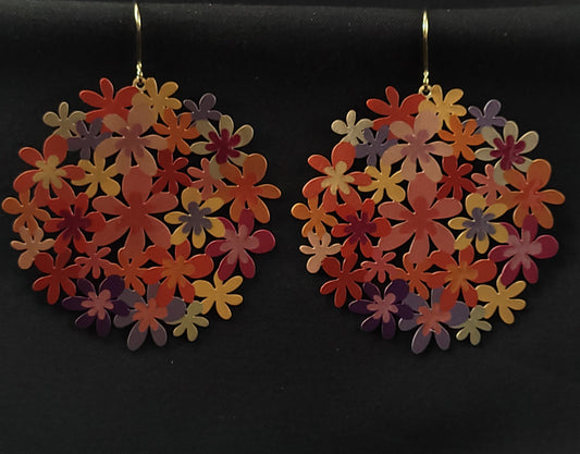 Earrings Ortensia Orange EA-115