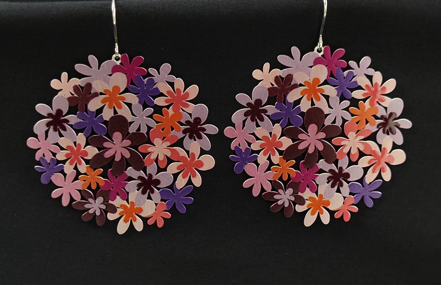 Earrings Ortensia Purple EA-117