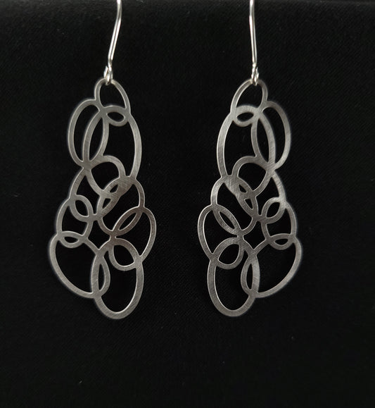 Earrings Petunia Silver EA-200