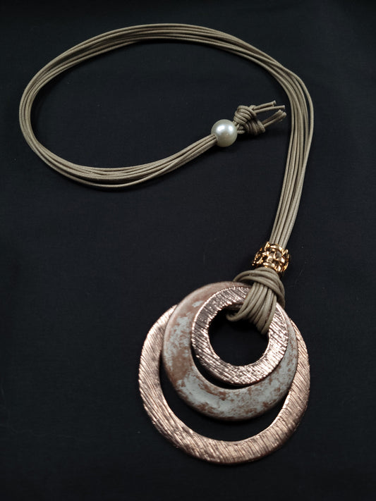 Necklace Orchidea Rose Gold NE-481